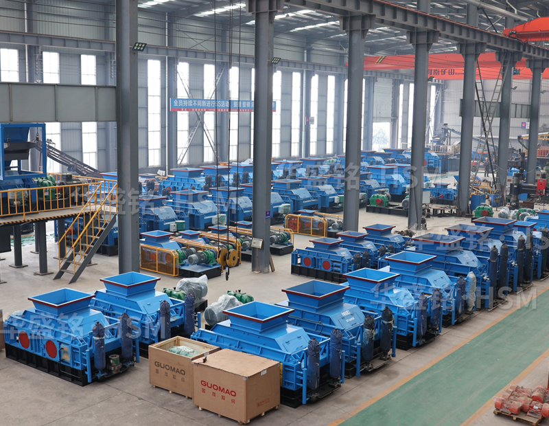 選擇良好高產對輥制砂機，鵝卵石破碎不成問題